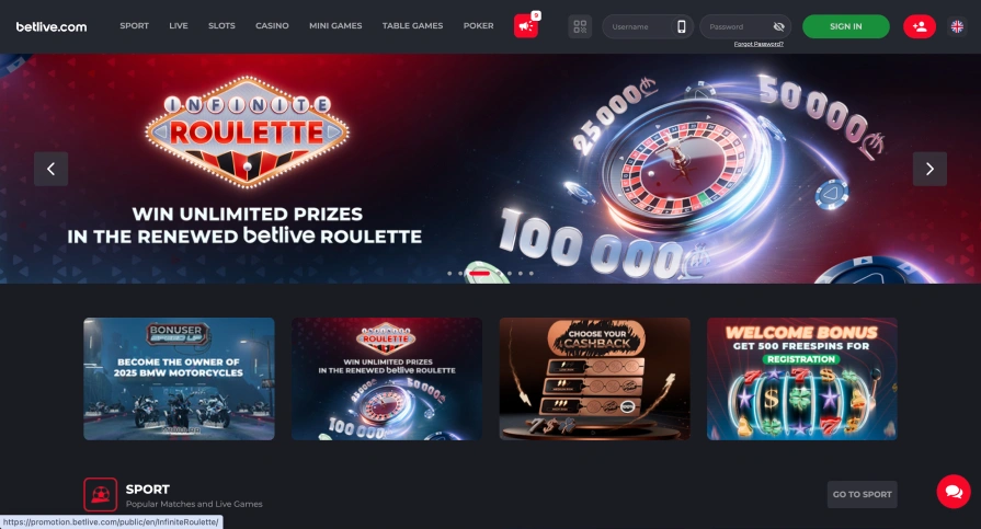 Le Betlive casino